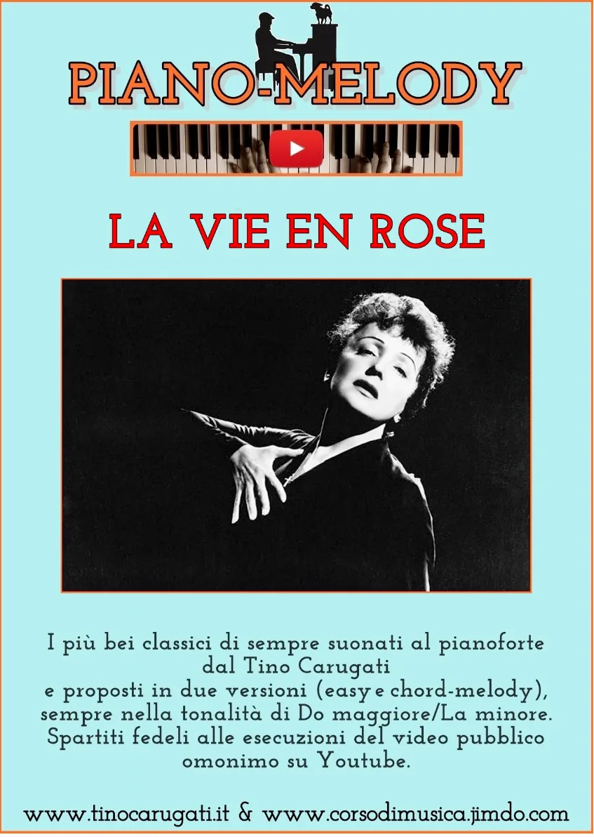 Pianismo melodico "La vie en rose" - Melodie Pianoforte