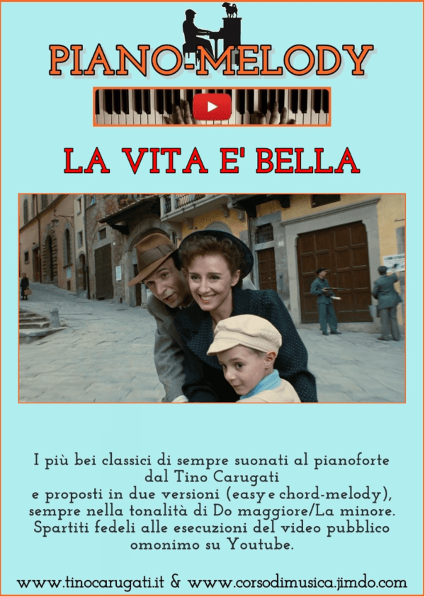 Pianismo melodico "La vita è bella" - Piano melody